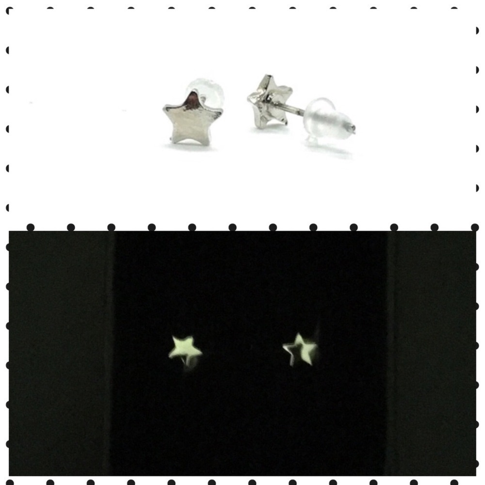 Today Only!! Sterling Silver Star Stud Earrings